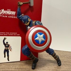 Marvel Captain America Ornament with Shield